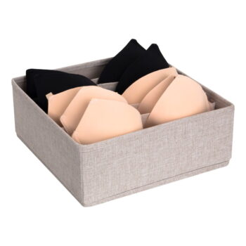 Béžový organizér do zásuvky s priehradkami Bigso Box of Sweden Drawer, 29 x 11 cm – Obrázok 2