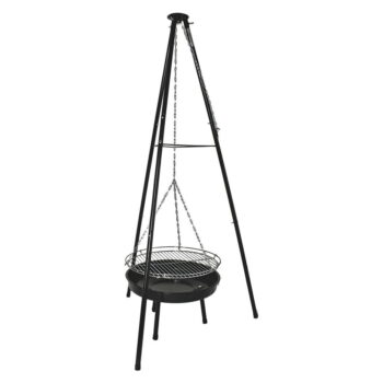 Gril na drevené uhlie ø 86,5 cm – Garden Pleasure - Image 2