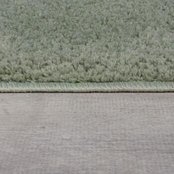 Zelený umývateľný koberec z recyklovaných vlákien 80x150 cm Fluffy – Flair Rugs - Image 9