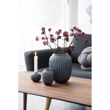 Antracitová kameninová váza Kähler Design Hammershoi, výška 20 cm - Image 4