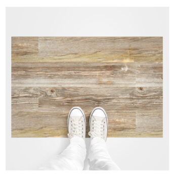 Samolepka na podlahu 90x60 cm Wooden Floor - Ambiance – Obrázok 6