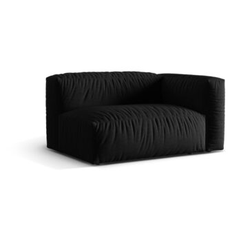 Čierny modul pohovky (pravý roh) Martina – Micadoni Home - Image 2