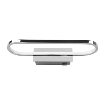 LED nástenné svietidlo v lesklej striebornej farbe (dĺžka 40 cm) Gianni - Trio - Image 2