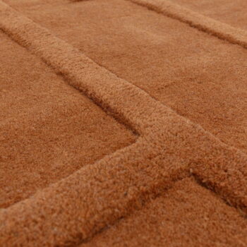 Vlnený koberec v tehlovej farbe 120x170 cm Maze – Asiatic Carpets - Image 2