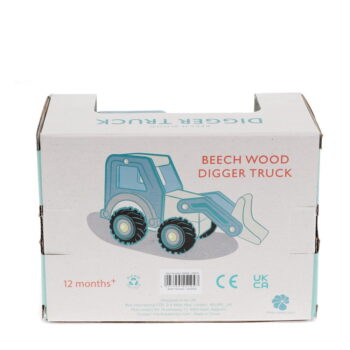 Drevený traktor Digger Truck – Rex London - Image 6