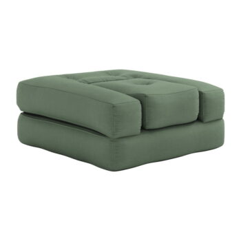 Rozkladacie kreslo so zeleným poťahom Karup Design Cube Olive Green - Image 8