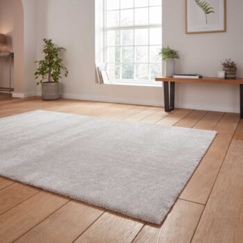 Svetlosivý umývateľný koberec 80x150 cm Cove – Think Rugs - Image 5