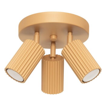 Stropné svietidlo v zlatej farbe Gleam – Nice Lamps