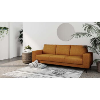 Oranžová pohovka 233 cm Fynn – Ghado – Obrázok 6