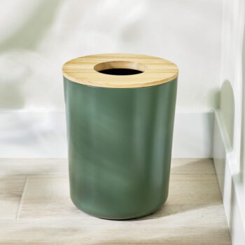 Zelený odpadkový kôš iDesign Eco Vanity - Image 2