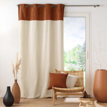 Hnedo-béžový záves 140x240 cm Tessa – douceur d'intérieur – Obrázok 3
