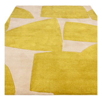 Okrovožltý ručne tkaný koberec z recyklovaných vlákien 200x290 cm Romy – Asiatic Carpets - Image 9