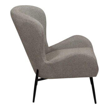 Béžové kreslo z textílie buklé Glam – DAN-FORM Denmark - Image 3