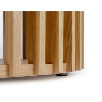 Konferenčný stolík z dubového dreva Woodman Drum, ø 83 cm – Obrázok 7