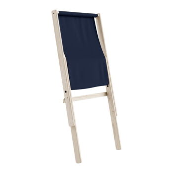 Tmavomodré skladacie kreslo z bukového dreva Karup Design Boogie Raw/Navy - Image 2