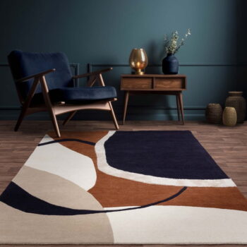 Ručne tkaný vlnený koberec v tehlovej farbe 120x170 cm Matrix – Asiatic Carpets - Image 2