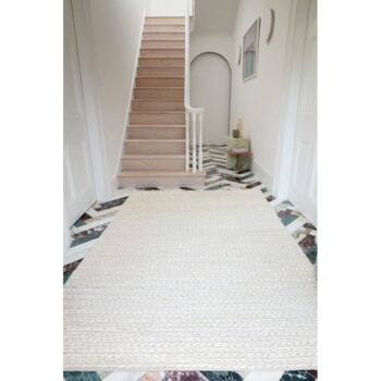 Krémovobiely ručne tkaný jutový koberec 120x170 cm Oakley – Asiatic Carpets - Image 3