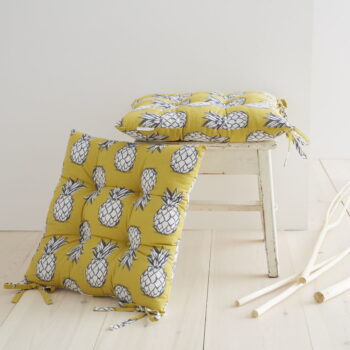 Záhradné sedáky v súprave 2 ks 40x40 cm - Pineapple Elephant – Obrázok 4