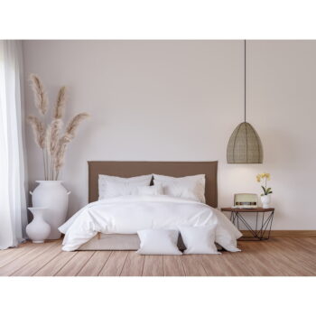 Hnedé čalúnené čelo postele 160x100 cm Edmond – Really Nice Things - Image 4