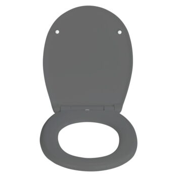 Sivé WC antikoro sedadlo Wenko Vorno - Image 2
