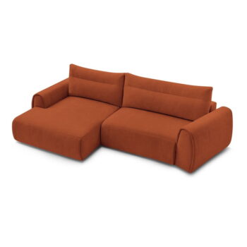 Oranžová rohová pohovka Aden – Bobochic Paris - Image 10