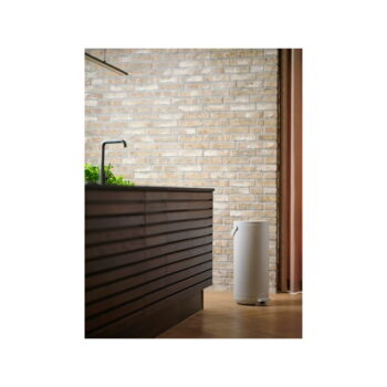 Biely nášľapný plastový odpadkový kôš 35 l Circular – Zone - Image 3