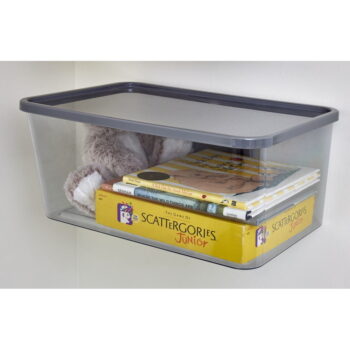 Vnútorný úložný box s vekom z recyklovaného plastu iD Wallspace – iDesign – Obrázok 8