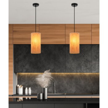 Závesné svietidlo v prírodnej farbe ø 12 cm Aragona – Candellux Lighting - Image 2