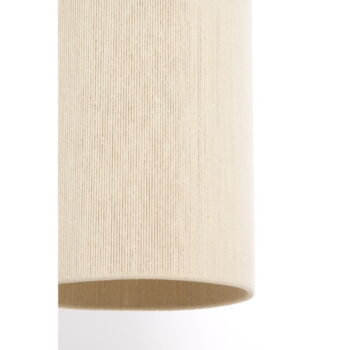 Závesné svietidlo v prírodnej farbe s textilným tienidlom ø 22 cm Dania – Light & Living - Image 6