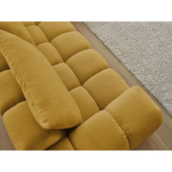 Okrovožltá rohová pohovka Everest – Bobochic Paris – Obrázok 9