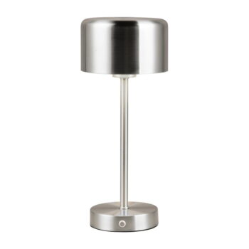LED stmievateľná stolová lampa v striebornej farbe (výška 30 cm) Jeff – Trio - Image 2