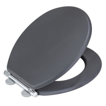 Záchodová doska s automatickým zatváraním 37 x 43 cm – Wenko - Image 2