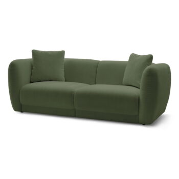 Zelená pohovka 230 cm Bourbon - Bobochic Paris – Obrázok 4