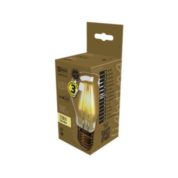 LED žiarovka EMOS Vintage A60 Warm White, 4,3W E27 – Obrázok 2