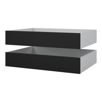 Čierne zásuvky pod posteľ v súprave 2 ks 90x190/140x190 cm Naia – Tvilum – Obrázok 11