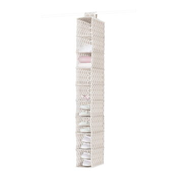 Béžový závesný organizér s 9 priehradkami Compactor, šírka 15 cm - Image 3
