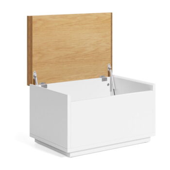Truhla v dekore duba v prírodnej farbe 60x35 cm Abilen – Kave Home - Image 2