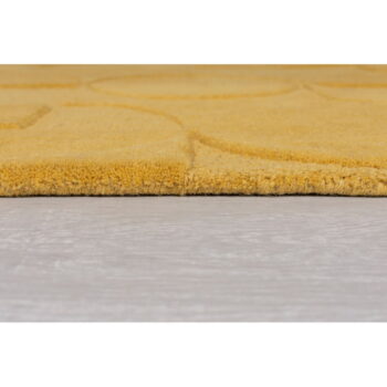 Žltý koberec z vlny Flair Rugs Gigi, 160 × 230 cm - Image 3