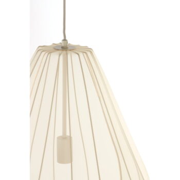 Béžové závesné svietidlo s textilným tienidlom ø 50 cm Itela – Light & Living - Image 5
