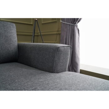 Antracitovosivá rohová pohovka (do tvaru "U") Eris – Balcab Home - Image 8