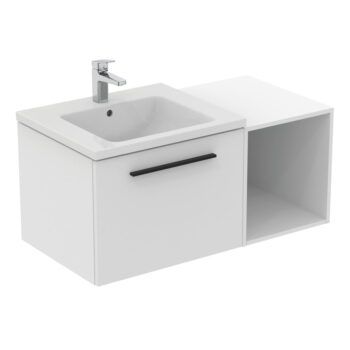Sivobéžová závesná skrinka pod umývadlo 80x44 cm i.Life B – Ideal Standard - Image 6