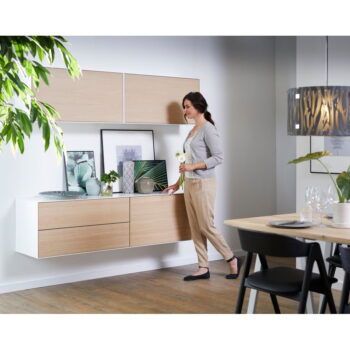 Nízka komoda v dekore duba v súprave 2 ks 180x46 cm Edge by Hammel - Hammel Furniture - Image 2