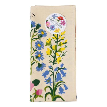 Béžová bavlnená utierka Rex London Wild Flowers, 50 x 70 cm - Image 4