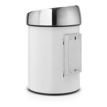 Biely dotykový oceľový odpadkový kôš 3 l Touch Bin – Brabantia - Image 4