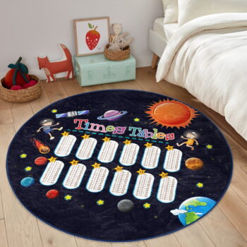 Čierny detský koberec ø 100 cm Comfort – Mila Home - Image 7