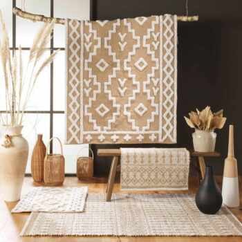 Krémový koberec 60x90 cm Orya – douceur d'intérieur - Image 3