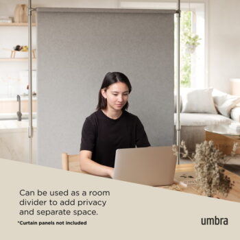 Oceľový roztiahnuteľný deliaci rám na záves 66 cm Anywhere – Umbra - Image 2