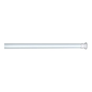 Biela tyč na sprchový záves 110 - 245 cm – Wenko – Obrázok 2