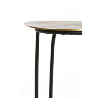 Kovový odkladací stolík 27x43 cm Marsh – Light & Living – Obrázok 6