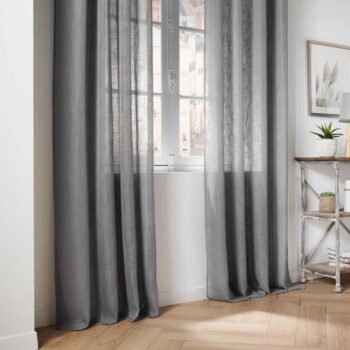 Sivá záclona 140x280 cm Haltona – douceur d'intérieur - Image 3